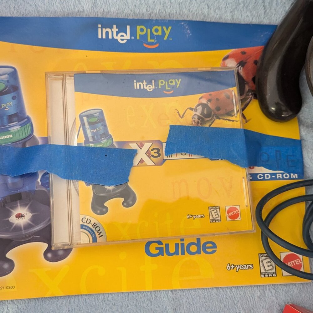 Intel Play QX3 Computer Microscope & CD-ROM - Picture 3 of 4